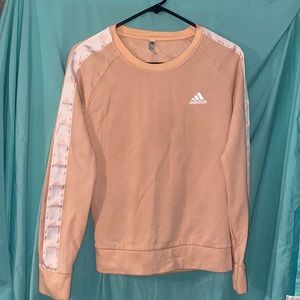 Sunset Orange Addidas crewneck